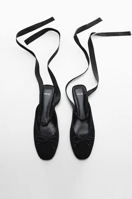 Lace-Up Ballerinas 