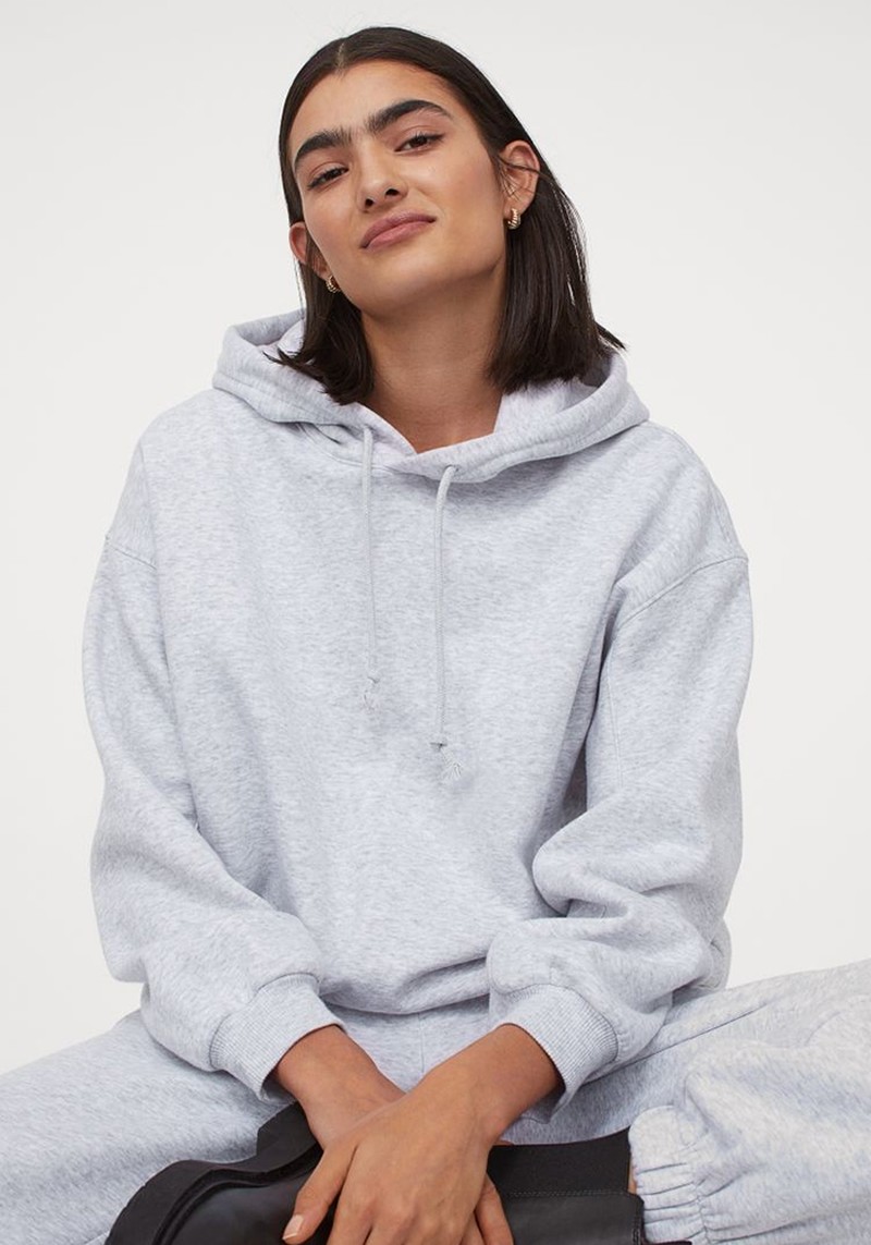 Cotton-Blend Hoodie