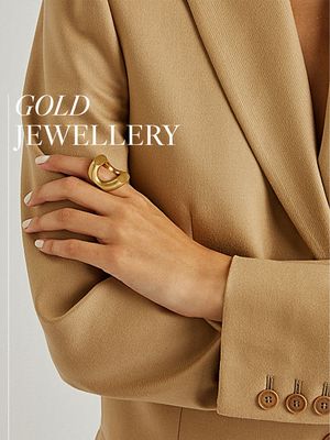 Gold Tone Ring from Stella McCartney