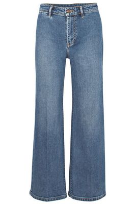 Cropped Wide-Leg Jeans from VINCE