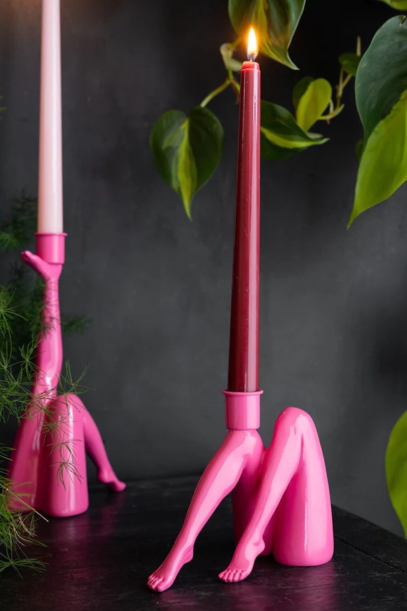 Leg Taper Candle Holder from Rockett St George