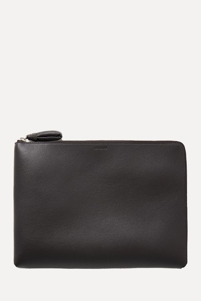 Textured Leather Pouch from Lemaire