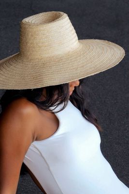 Rianna Palm Straw Hat from Brunna Co
