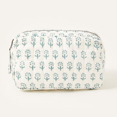 Floral Quilted Makeup Bag from Monsoon