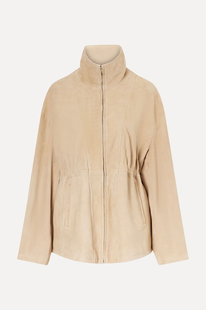 Passage Suede Jacket from Nour Hammour
