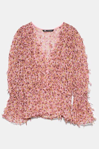 Textured Weave Top from Zara