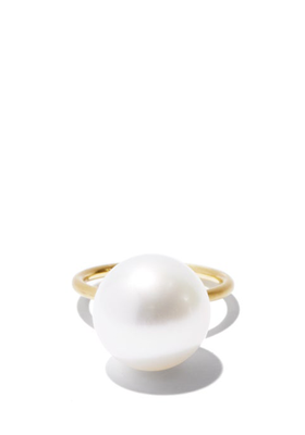 Pearl & 18kt Gold Ring from Irene Neuwirth 