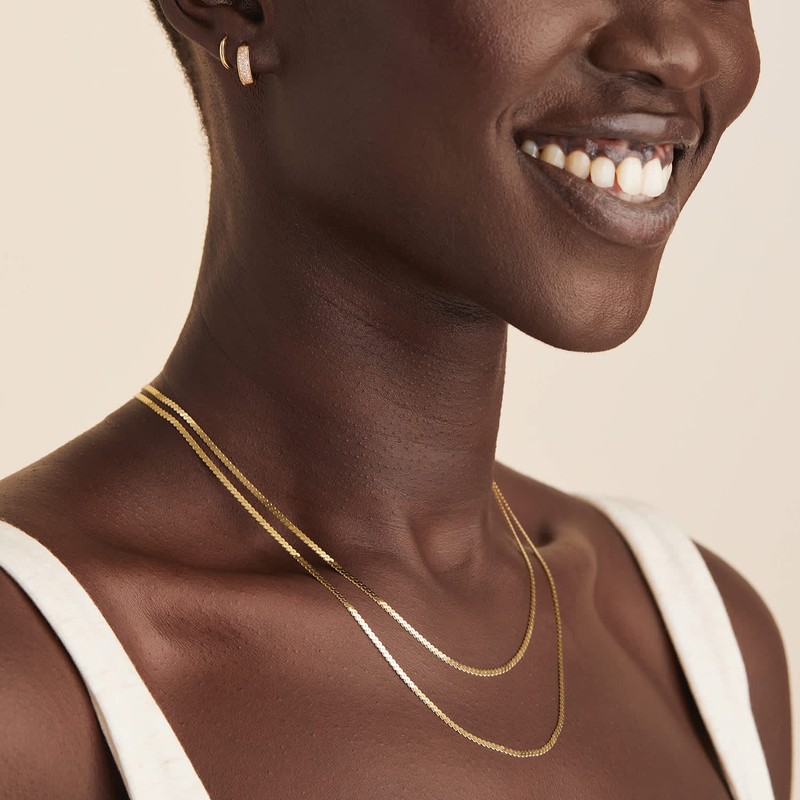 Serpentine Chain Necklace