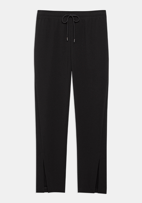 Split Pull On Pant In Crepe from Theory 