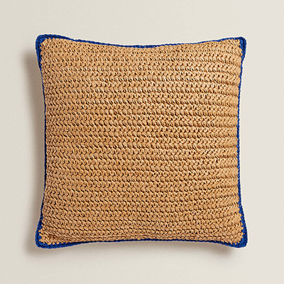 Wicker Cushion from Zara Home 