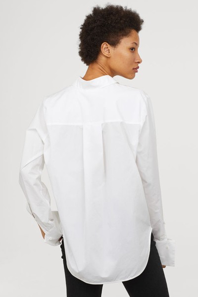 Cotton Poplin Shirt from H&M