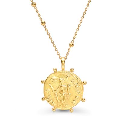 Lucy Williams Beaded Coin Necklace from Missoma