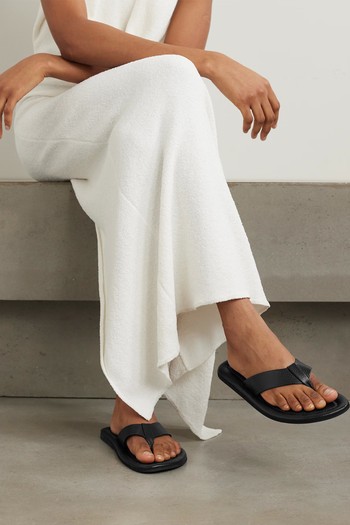 Cooper Leather Flip Flops from Proenza Schouler