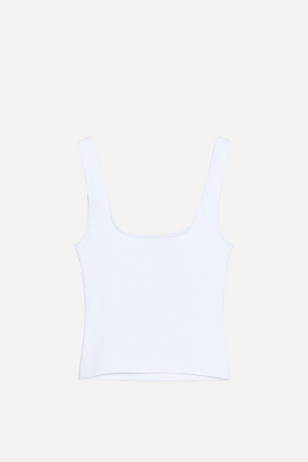 Wide Strap Vest Top from Zara