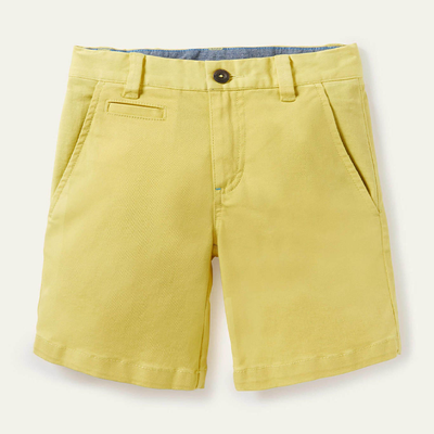 Yellow Chino Shorts 