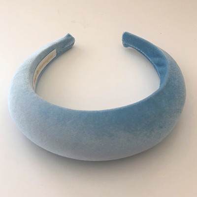 Baby Powder Velvet Headband from DesignbyHummingbird