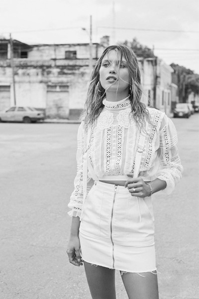 Victorian Tulle Blouse