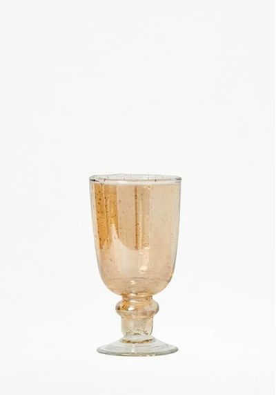 Luxe Blush Recycled Wine Glass