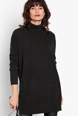 Cashmere Roll Neck Dress from Hush