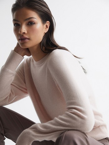 Audrey Crew Neck Knitted Jumper