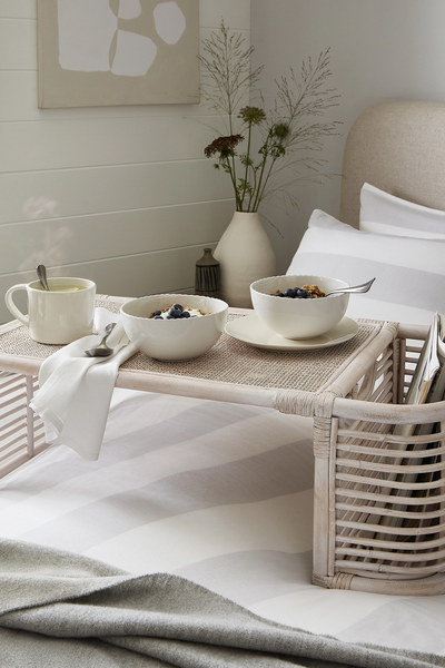 Rattan Breakfast Tray from The White Company