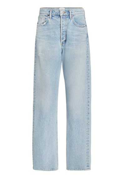 Eva Stretch High-Rise Relaxed Baggy Straight-Leg Jeans from Citizens of Humanity
