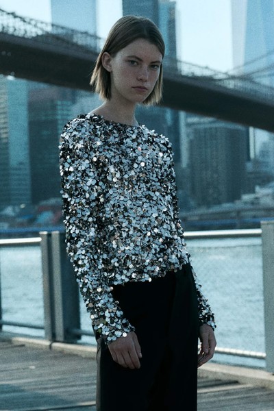 Sequined Top from Zara