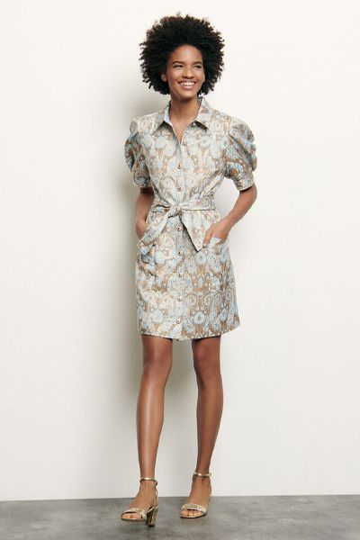 Brocade Coat Dress