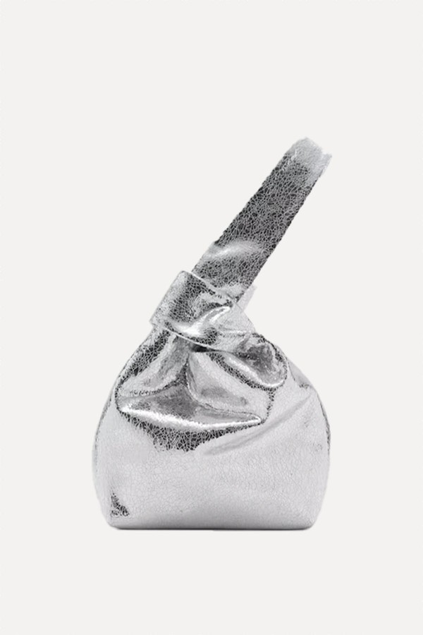 Metallic Handbag from Mango