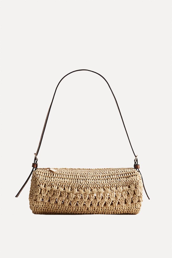 Straw Shoulder Bag from H&M