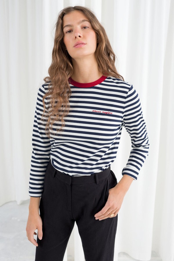 Amour Magique Embroidered T-Shirt from & Other Stories