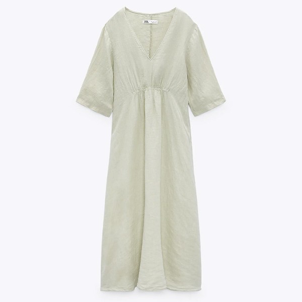 Long Linen Dress