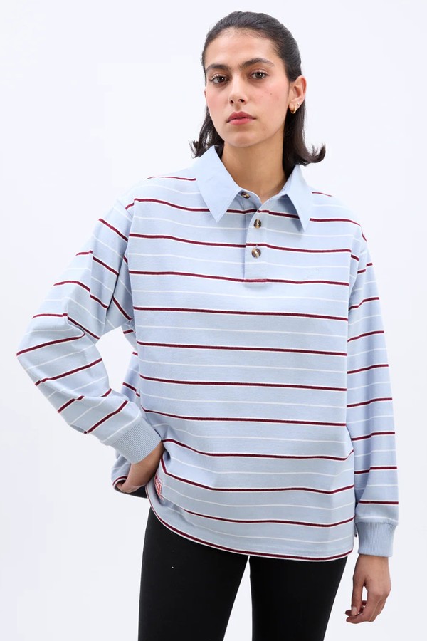Remie Rugby Shirt from Damson Madder