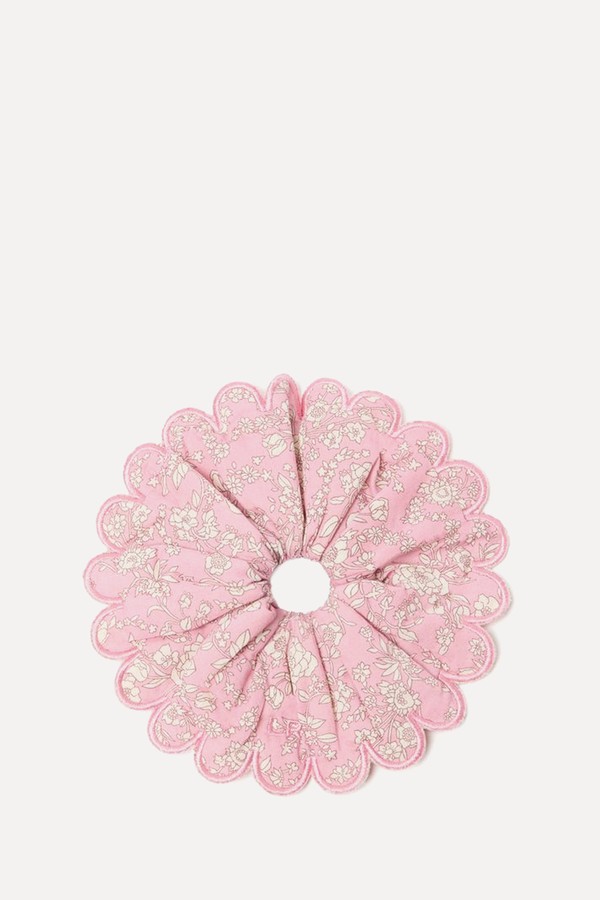 Floral Scallop Scrunchie from Loeffler Randall