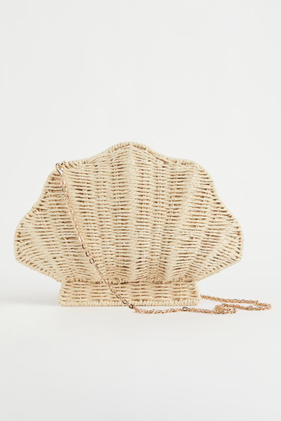 Straw Shoulder Bag from H&M