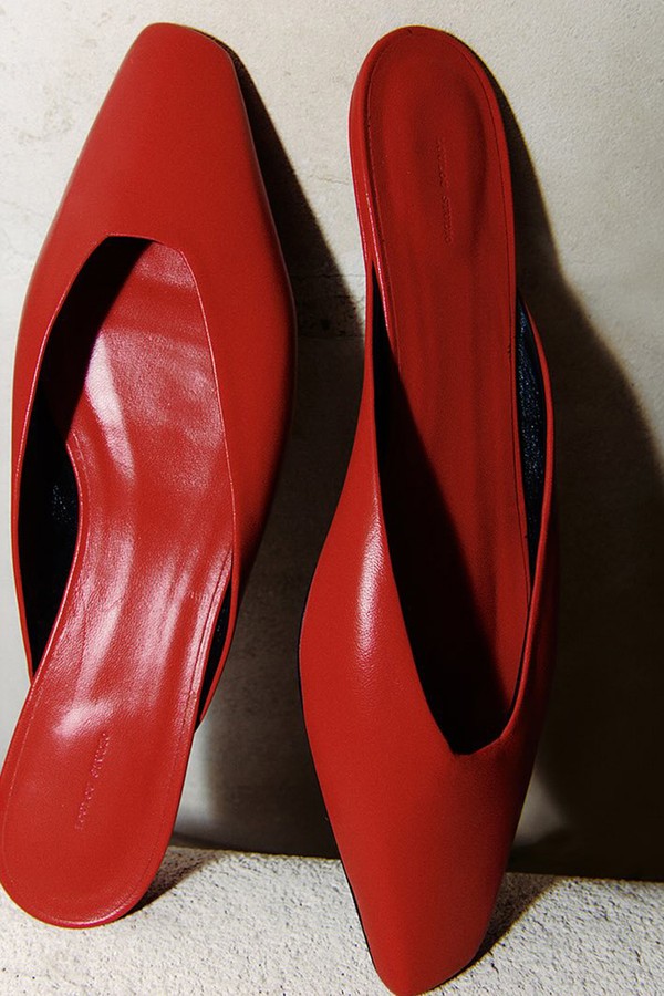 Liz Leather Mules from Loulou De Saison