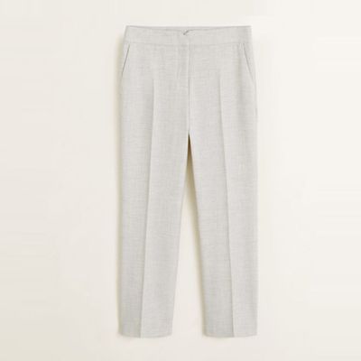 Flecked Suit Trousers from Mango
