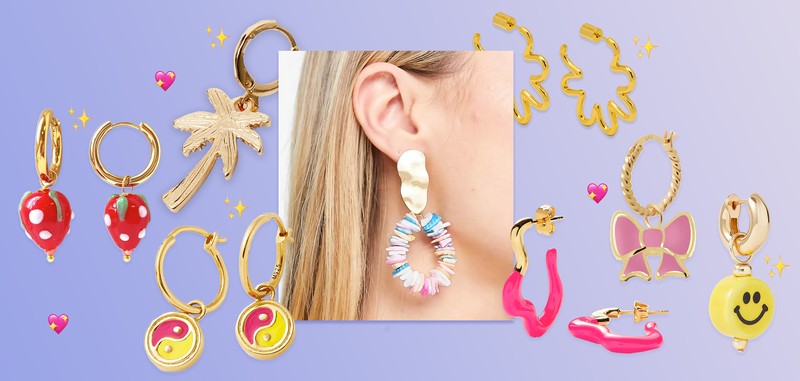 24 Pairs Of Fun Summer Earrings