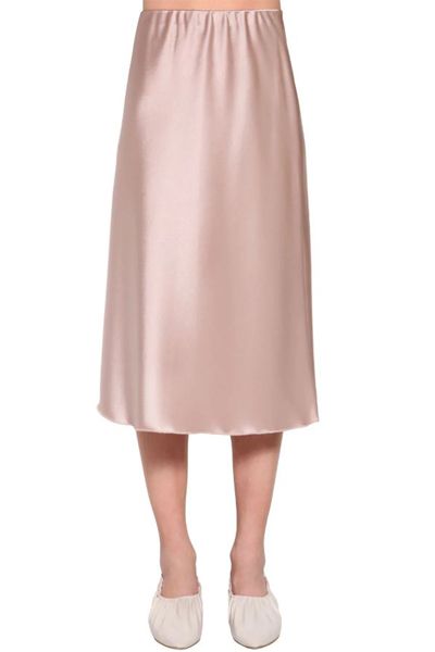 Zarina Satin Midi Skirt from Nanushka