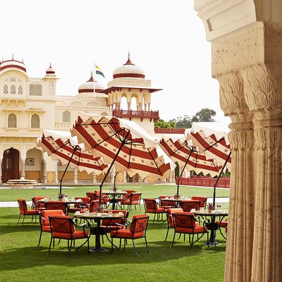 Verandah Cafe Rambagh Palace, Jaipur