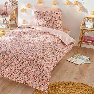 Fraise Child’s Duvet Cover In Strawberry Print from La Redoute Interieurs