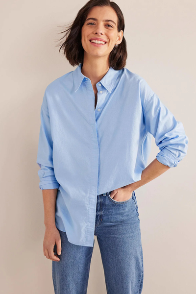 Oversized Cotton Shirt from Boden