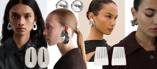 The Round Up: Silver Earrings