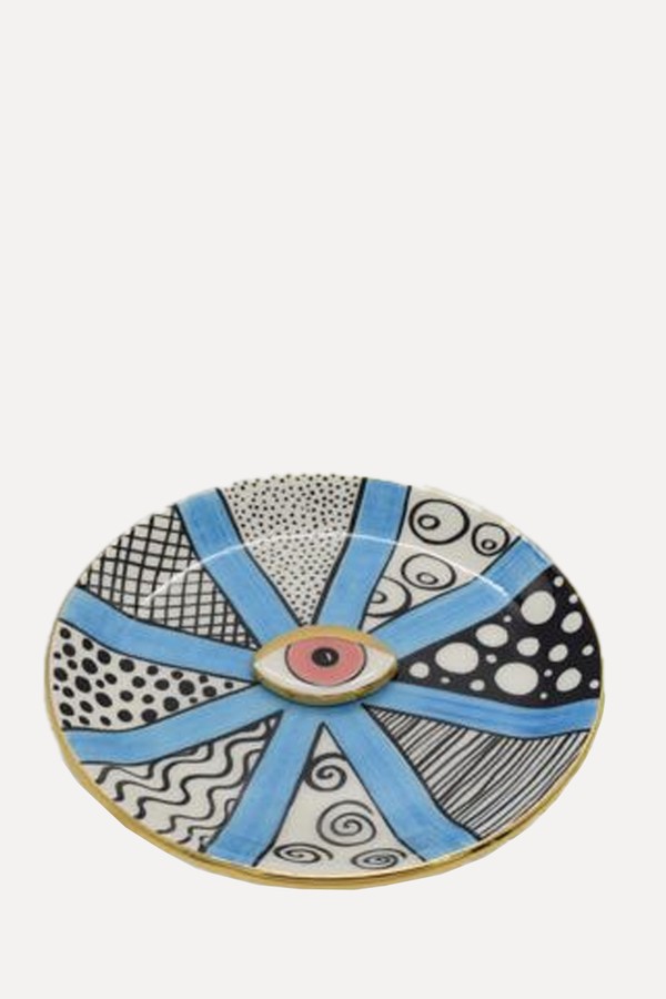 Ada Evil Eye Plates from Marilyn Joys
