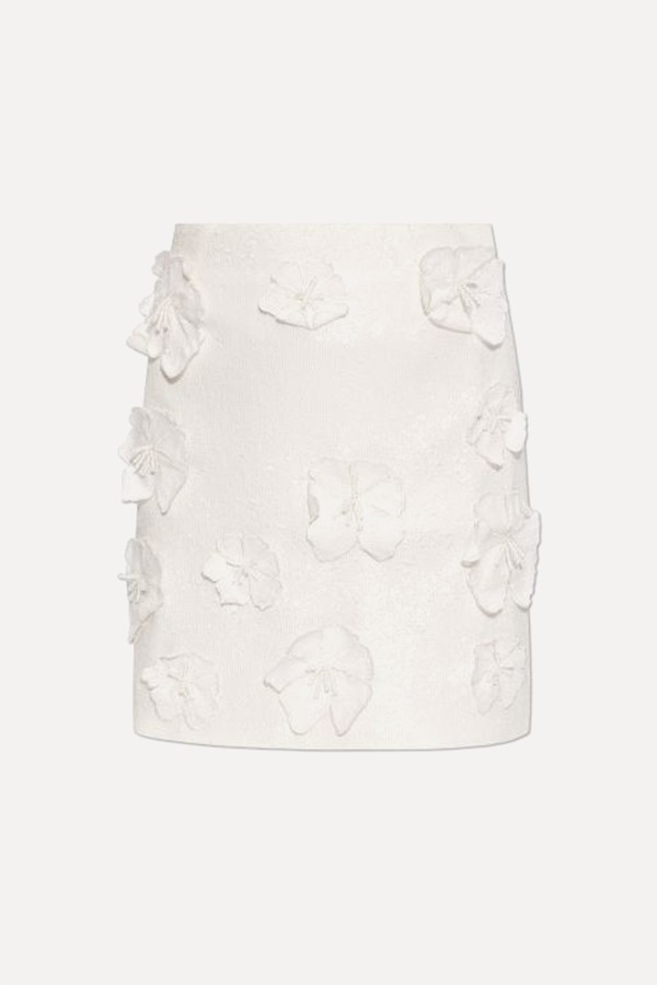 Sequinned Mid-Rise Miniskirt from Rotate Birger Christensen