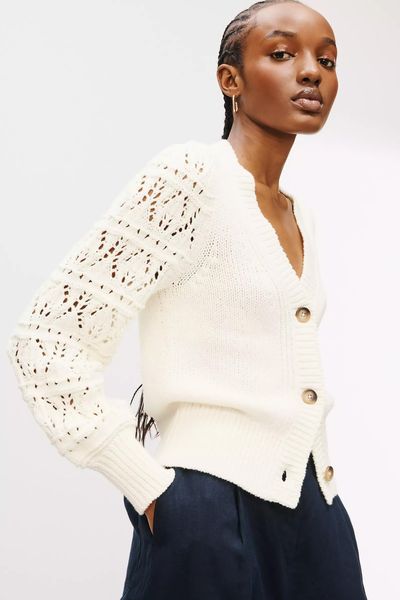 Pointelle Cardigan from John Lewis & Partners