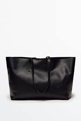 Nappa Leather Tote Bag