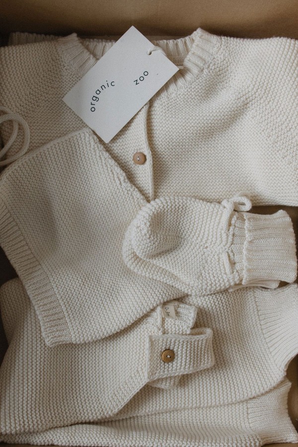 Baby Pack Undyed Knit from Organic Zoo