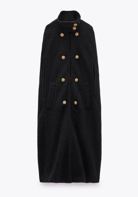 Limited Edition Wool Blend Cape from Zara