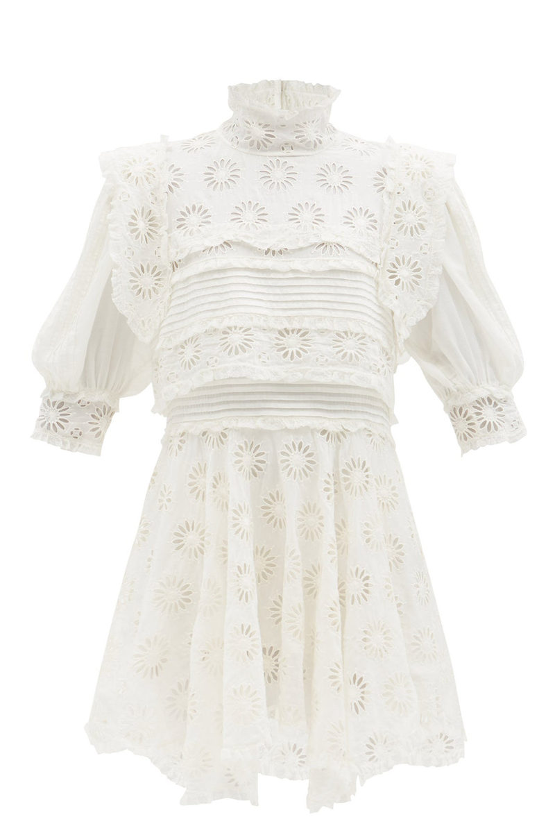 Dysart Broderie Anglaise Mini Dress from Isabel Marant